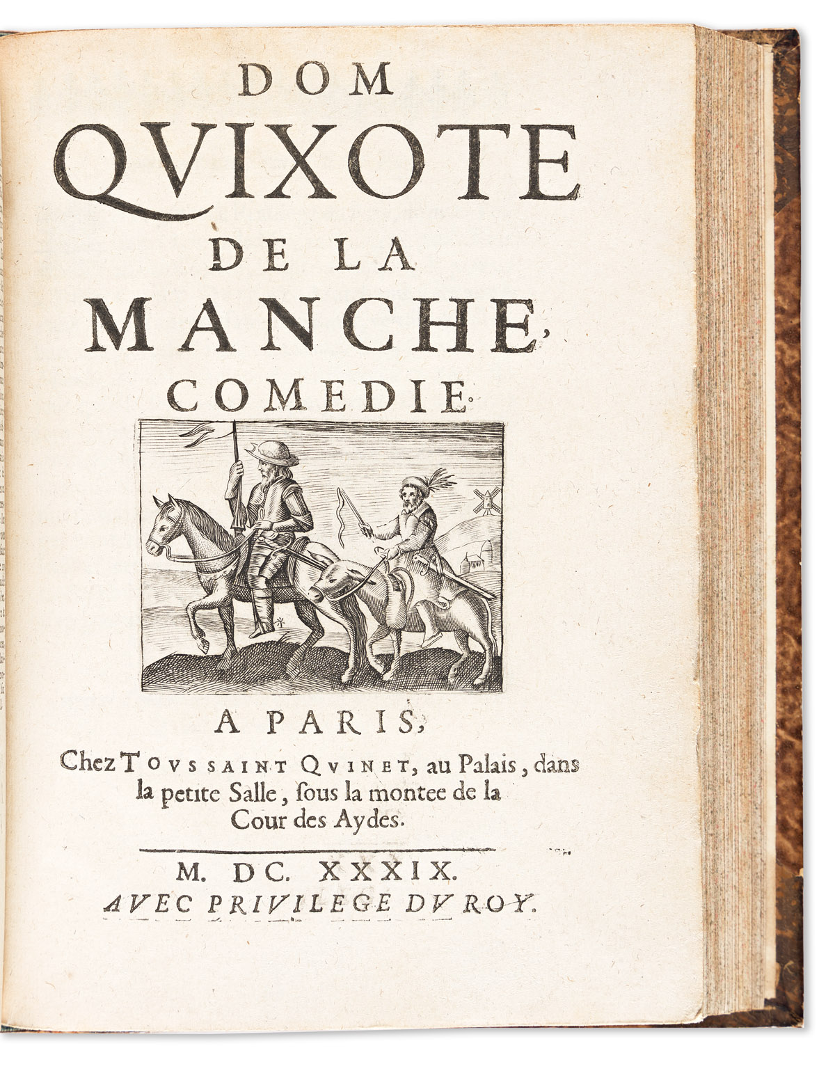 Sammelband of Five Century French Comedies, 1638-1642. Including a Work Inspired by Cervantes.